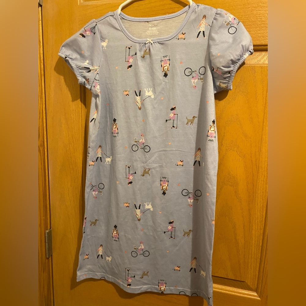 Carter's Blue Kids Pajama Nightgown